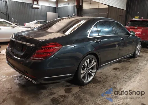 2018 Mercedes-Benz S 450 4Matic z USA, uszkodzony, nr VIN WDDUG6EB0JA345864